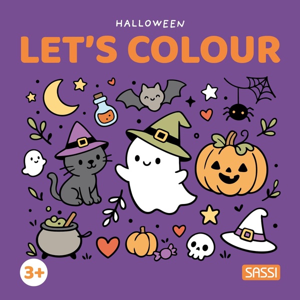 LET'S COLOUR - HALLOWEEN