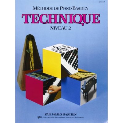 METHODE DE PIANO BASTIEN : TECHNIQUE, NIVEAU 2