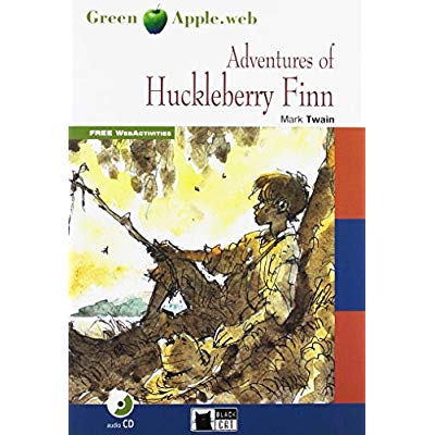 ADVENTURES OF HUCKLEBERRY FINN+CD NEW EDITIONA2-A2/ B1 STEP 2 (GREEN APPLE)