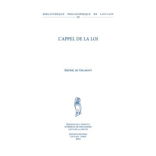 L APPEL DE LA LOI