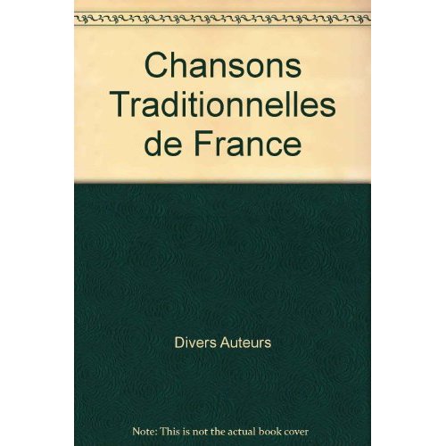 CHANSONS TRADITIONNELLES DE FRANCE + CD POUR PERCUSSIONS A CLAVIER