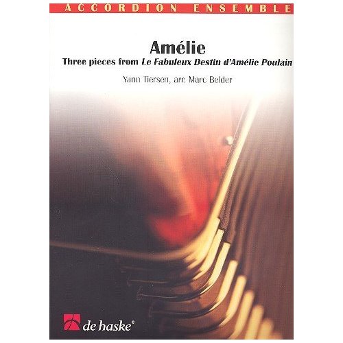 AMELIE ACCORDEON -PARTITION+PARTIES SEPAREES