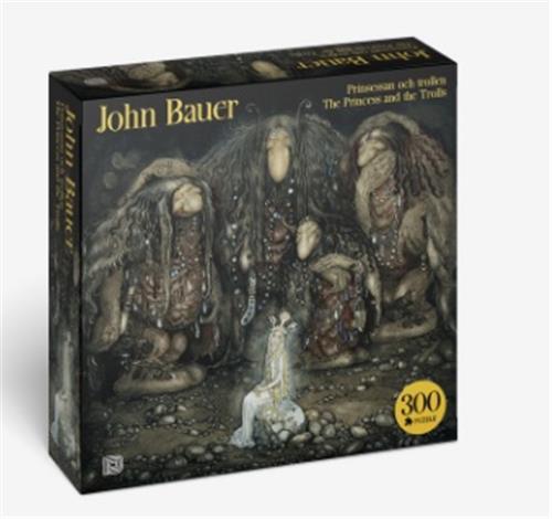 JOHN BAUER THE PRINCESS AND THE TROLLS A 300 PIECE JIGSAW PUZZLE /ANGLAIS