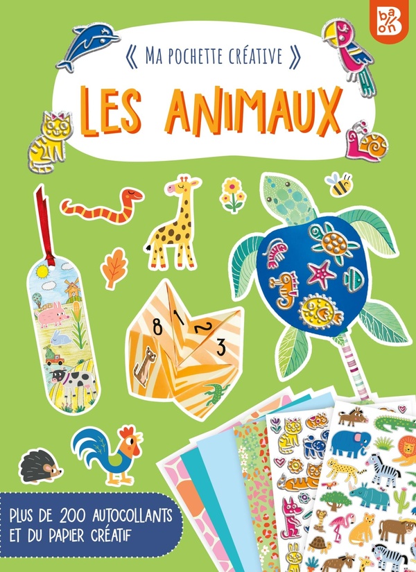 MA POCHETTE CREATIVE - LES ANIMAUX