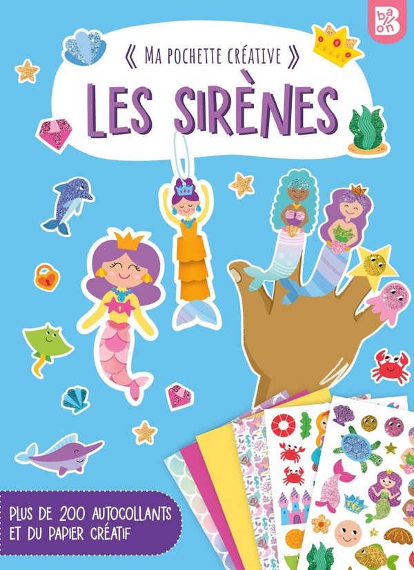 MA POCHETTE CREATIVE - LES SIRENES