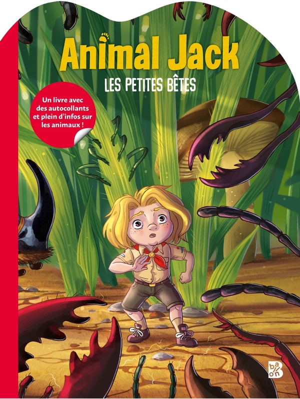 ANIMAL JACK - MES PREMIERES GOMMETTES - LES PETITES BETES