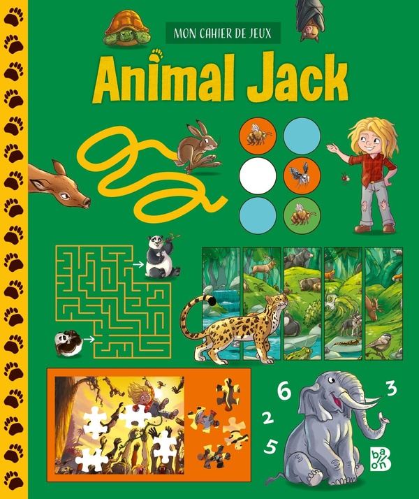 MON CAHIER DE JEUX - ANIMAL JACK