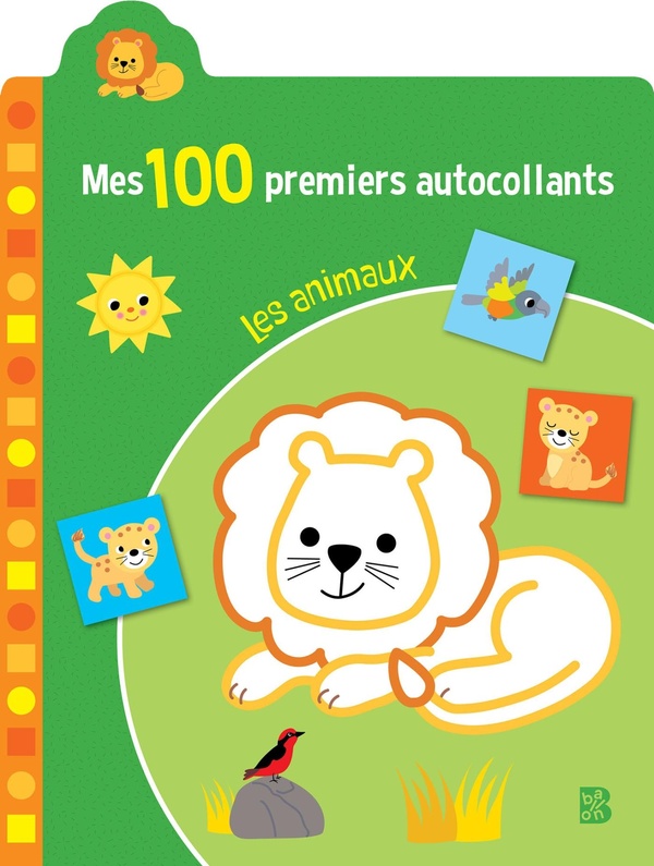 MES 100 PREMIERS AUTOCOLLANTS - LES ANIMAUX
