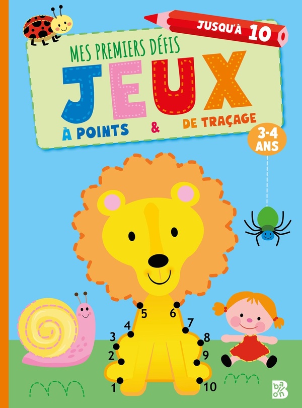 JEUX A POINTS & DE TRACAGE 3-4 ANS