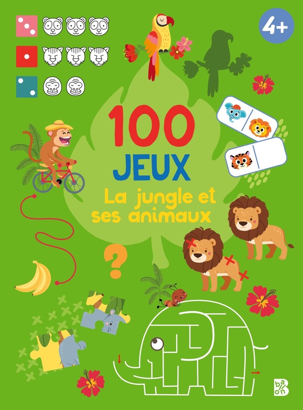 100 JEUX - LA JUNGLE ET SES ANIMAUX