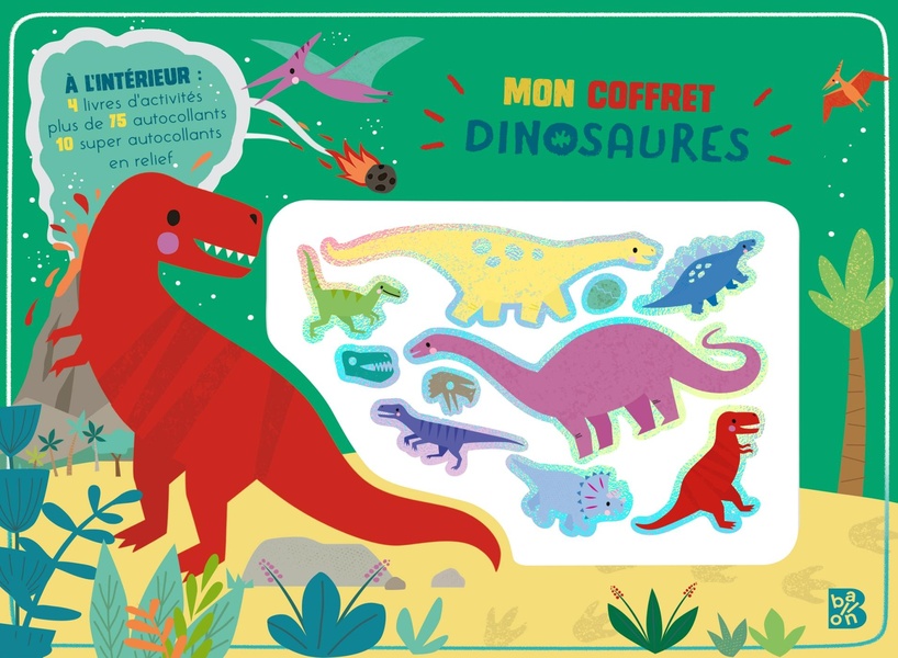 MON COFFRET DINOSAURES