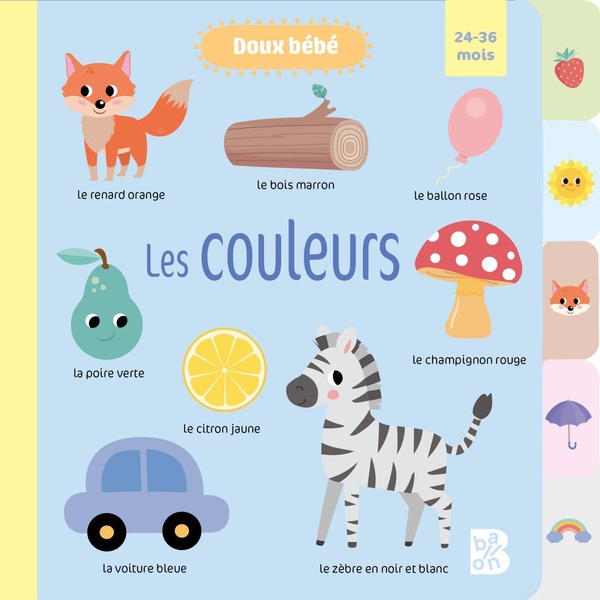 DOUX BEBE - LES COULEURS