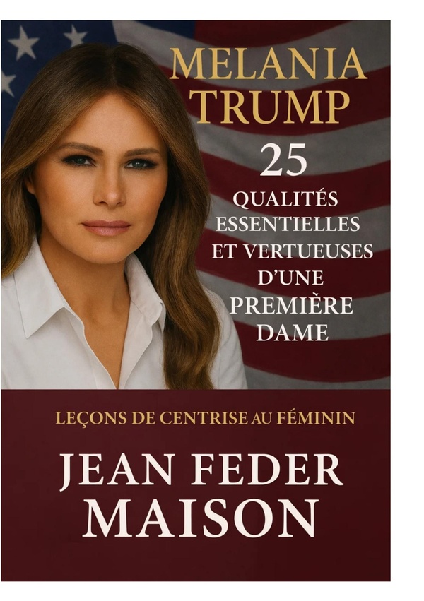 MELANIA TRUMP 25 QUALITES ESSENTIELLES ET VERTUEUSES D'UNE PREMIERE DAME.