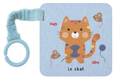 LE CHAT - LIVRE POUSSETTE EN TISSU