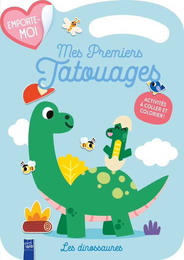 MES PREMIERS TATOUAGES - DINOSAURE ET DODO