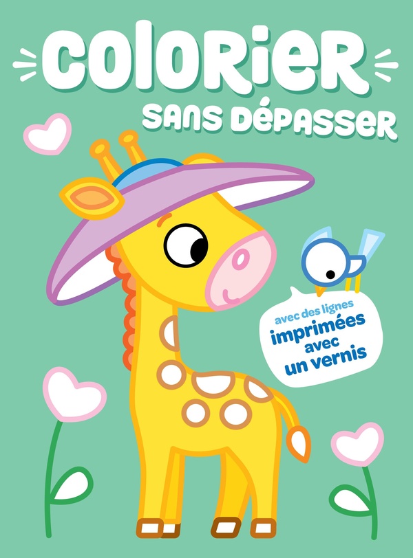 GIRAFE - COLORIER SANS DEPASSER