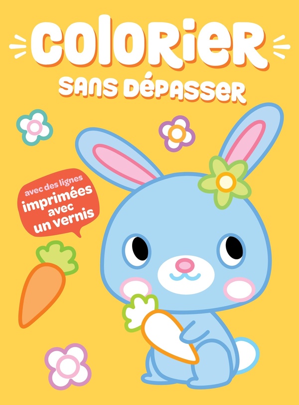 LAPIN - COLORIER SANS DEPASSER