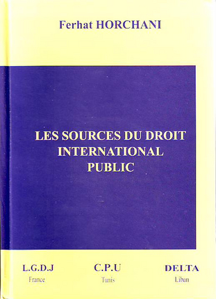 LES SOURCES DU DROIT INTERNATIONAL PUBLIC