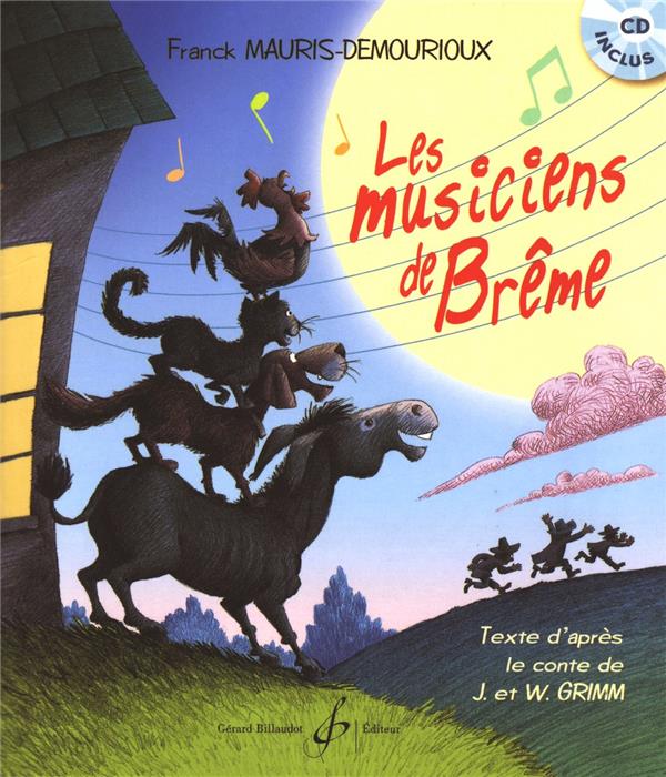LES MUSICIENS DE BREME - LIVRE CD--