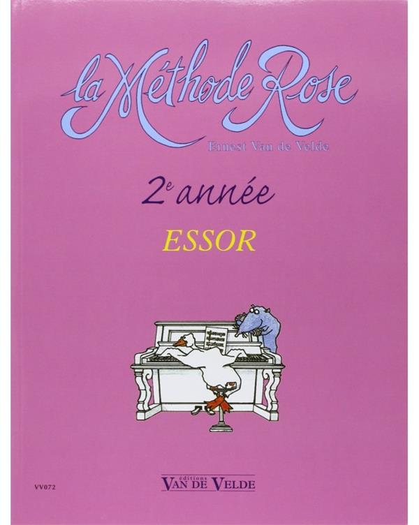 METHODE ROSE 2EME ANNEE : L'ESSOR --- PIANO