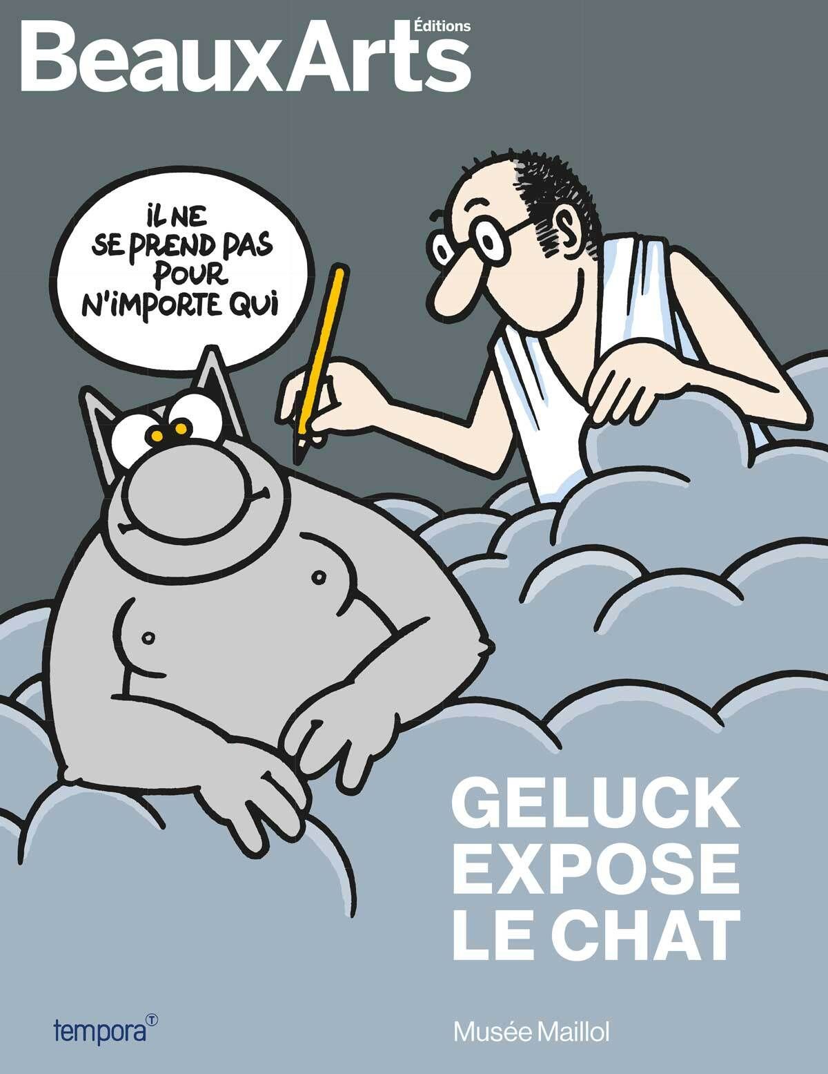 GELUCK EXPOSE LE CHAT - AU MUSEE MAILLOL