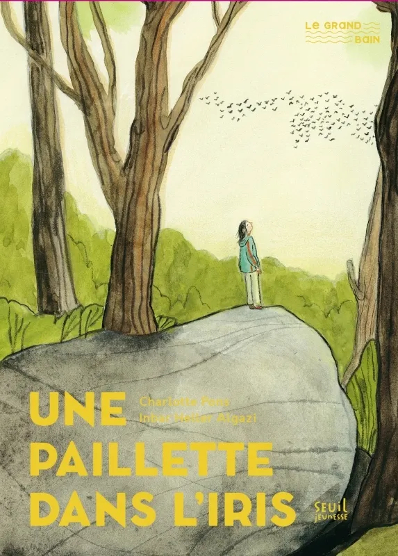 UNE PAILLETTE DANS L'IRIS