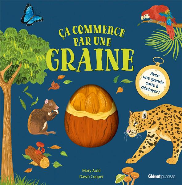 couverture du livre CA COMMENCE PAR UNE GRAINE