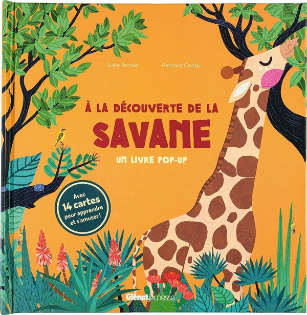 UN LIVRE POP-UP - A LA DECOUVERTE DE LA SAVANE - UN LIVRE POP-UP - A LA DECOUVERTE DE LA SAVANE - UN