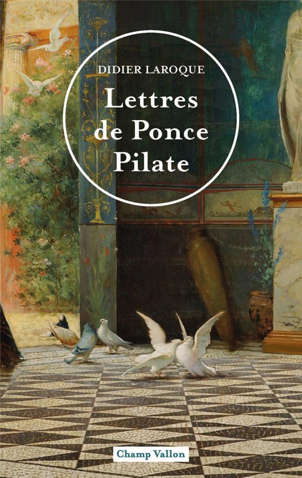 LETTRES DE PONCE PILATE