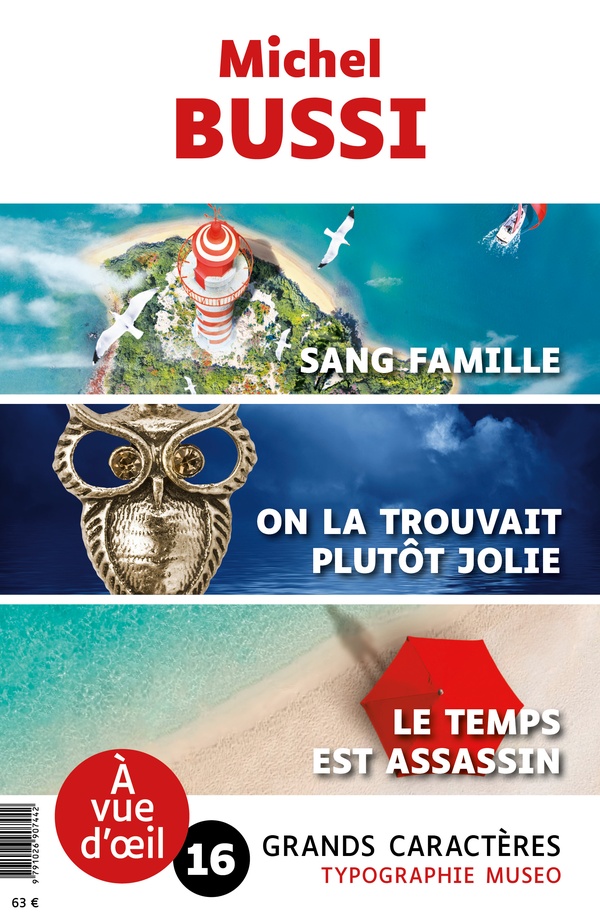 OFFRE DECOUVERTE MICHEL BUSSI - GRANDS CARACTERES, EDITION ACCESSIBLE POUR LES MALVOYANTS