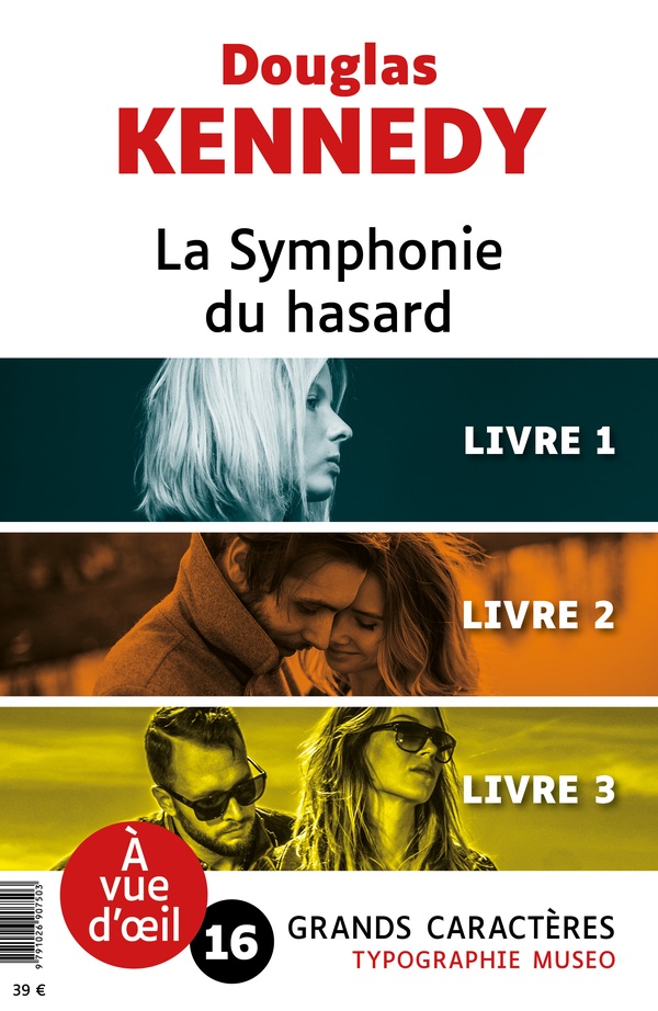 OFFRE DECOUVERTE LA SYMPHONIE DU HASARD - GRANDS CARACTERES, EDITION ACCESSIBLE POUR LES MALVOYANTS