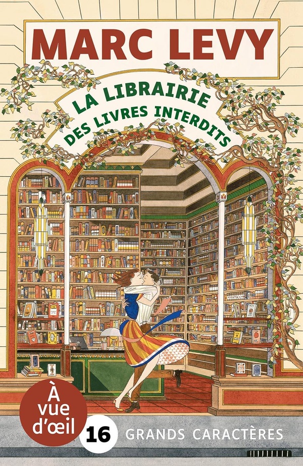 LA LIBRAIRIE DES LIVRES INTERDITS - GRANDS CARACTERES, EDITION ACCESSIBLE POUR LES MALVOYANTS