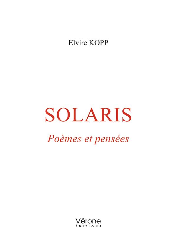 SOLARIS - POEMES ET PENSEES