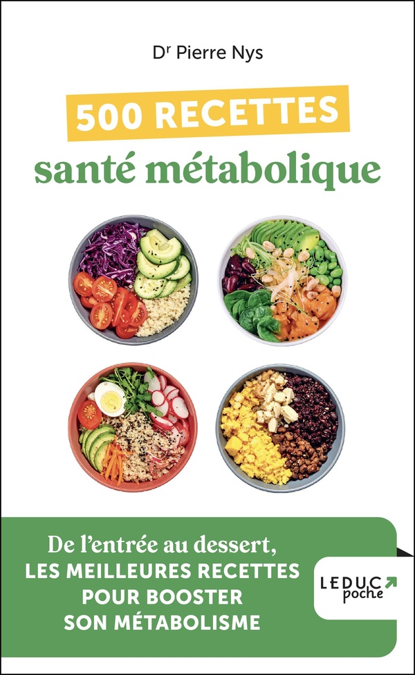 500 RECETTES SANTE METABOLIQUE