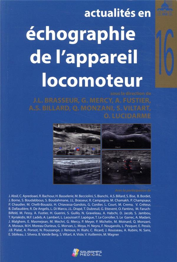 ACTUALITES EN ECHOGRAPHIE DE L APPAREIL LOCOMOTEUR T16