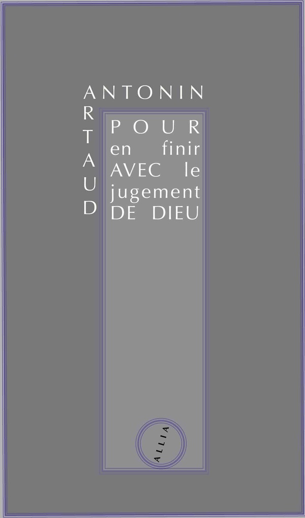 POUR EN FINIR AVEC LE JUGEMENT DE DIEU
