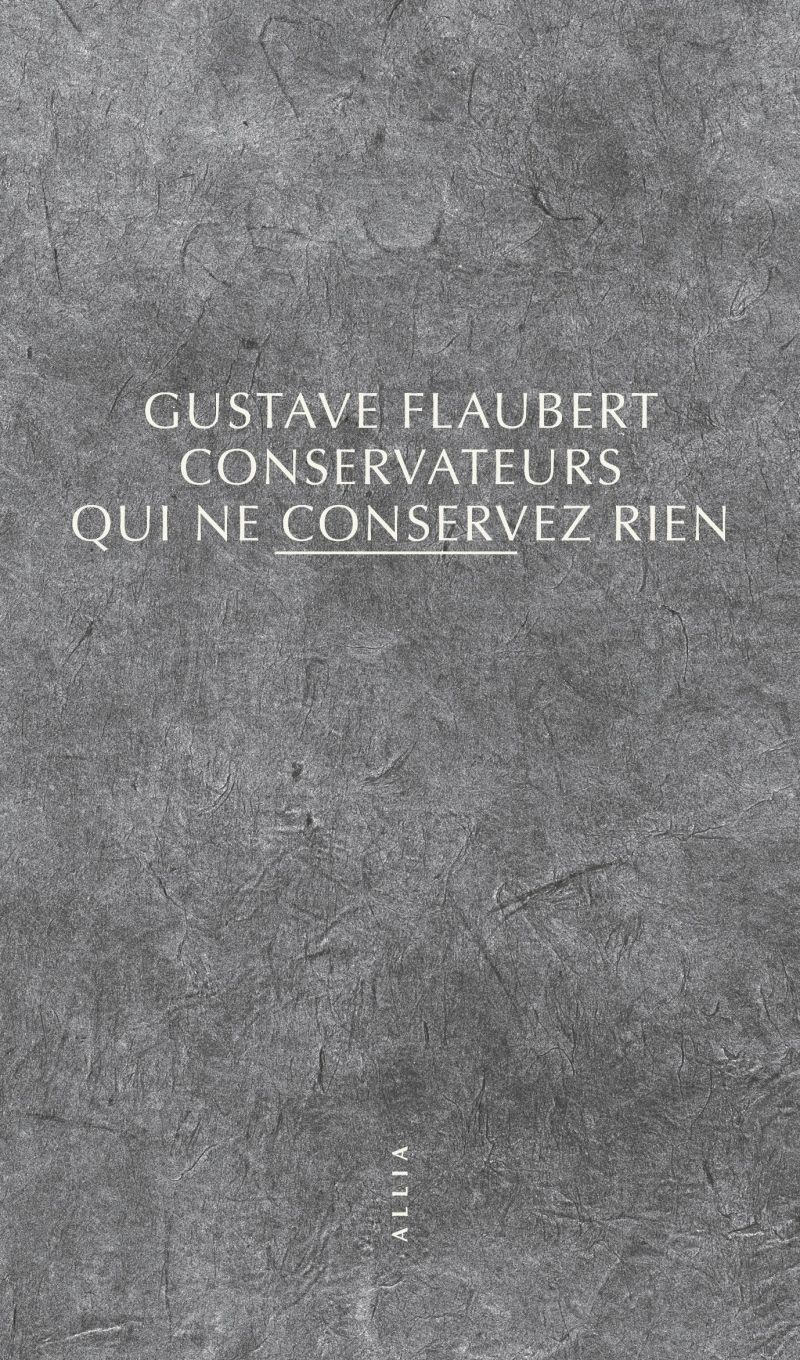 CONSERVATEURS QUI NE CONSERVEZ RIEN