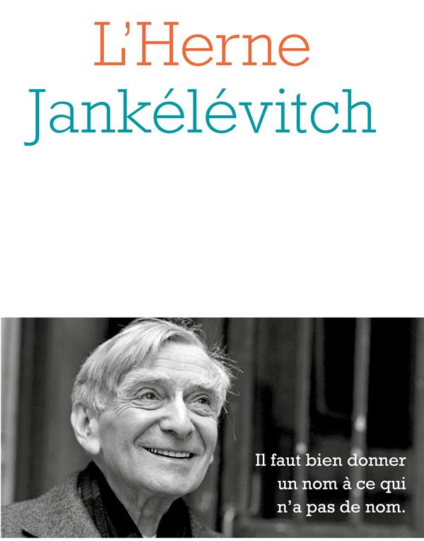 CAHIER JANKELEVITCH
