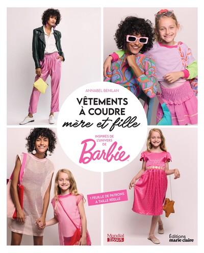 VETEMENTS A COUDRE MERE ET FILLE INSPIRES DE L'UNIVERS DE BARBIE