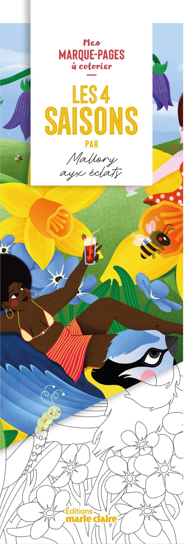MARQUE-PAGES - LES 4 SAISONS
