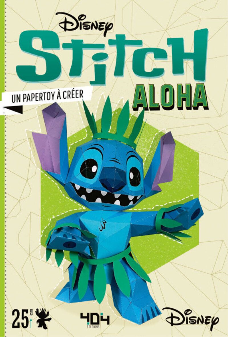 PAPERTOY DISNEY STITCH - ALOHA