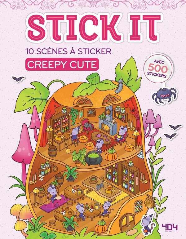 STICK IT - 10 SCENES A STICKER - CREEPY CUTE
