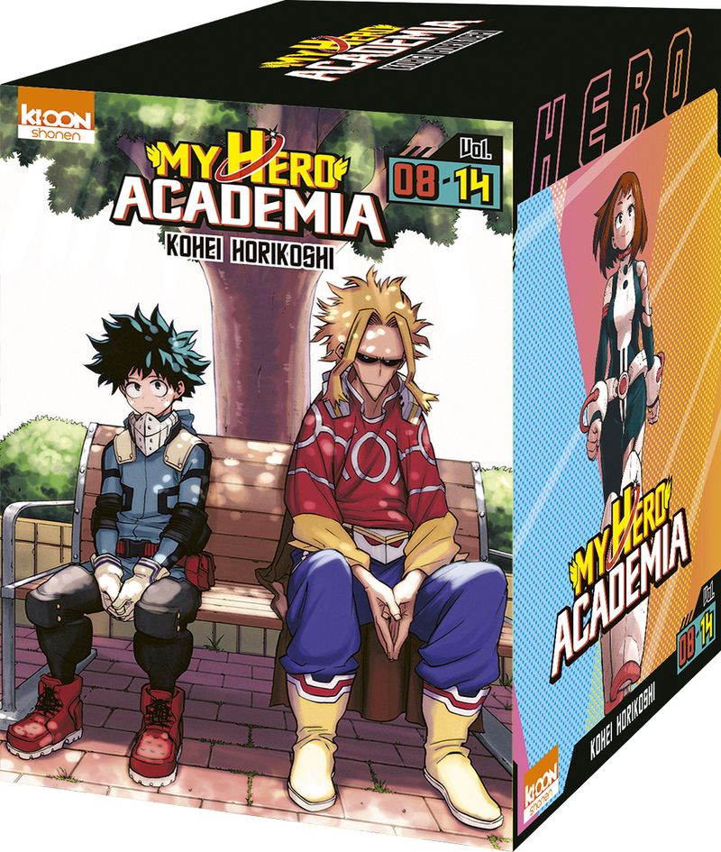 COFFRET INTEGRALE MY HERO ACADEMIA VOL. 8 A 14