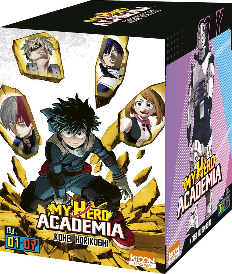 COFFRET INTEGRALE MY HERO ACADEMIA VOL. 1 A 7