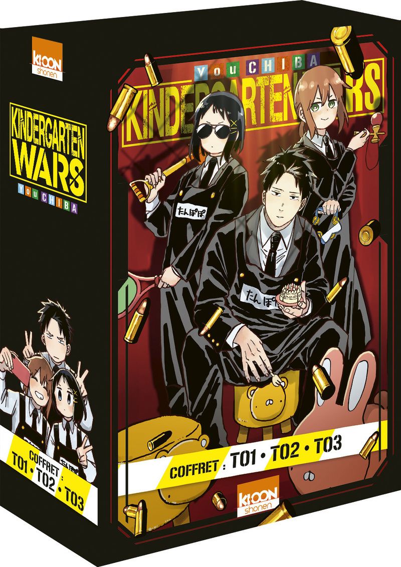 COFFRET KINDERGARTEN WARS VOL. 1 A 3 2025