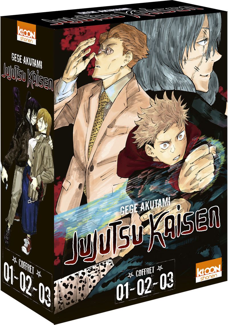COFFRET JUJUTSU KAISEN VOL. 1 A 3 2025
