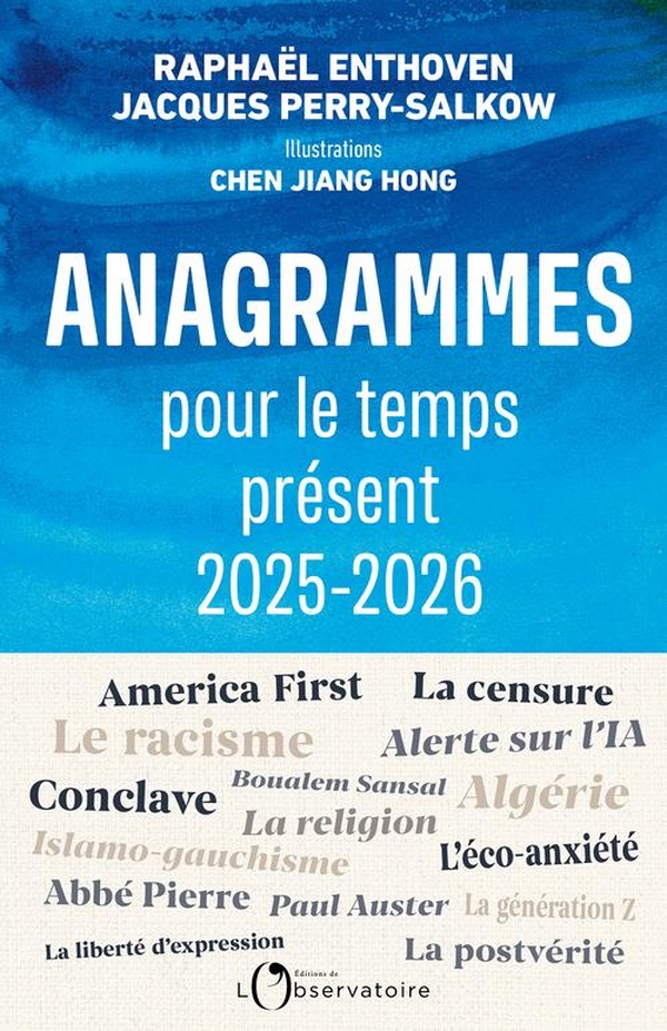 ANAGRAMMES POUR LE TEMPS PRESENT 2025-2026