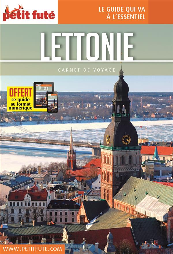 LETTONIE 2017 CARNET PETIT FUTE + OFFRE NUM