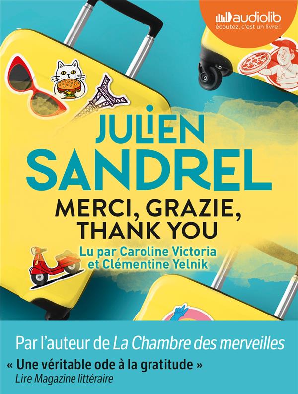 MERCI, GRAZIE, THANK YOU - LIVRE AUDIO 1 CD MP3
