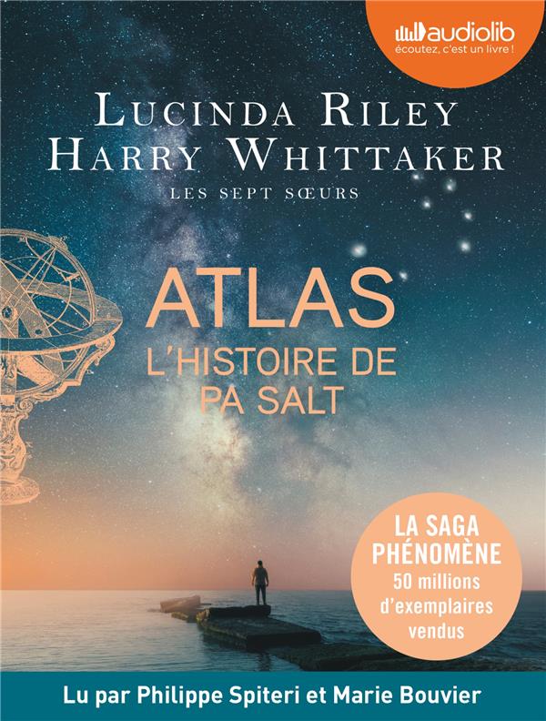 ATLAS, L'HISTOIRE DE PA SALT - LES SEPT SOEURS, TOME 8 - LIVRE AUDIO 2 CD MP3